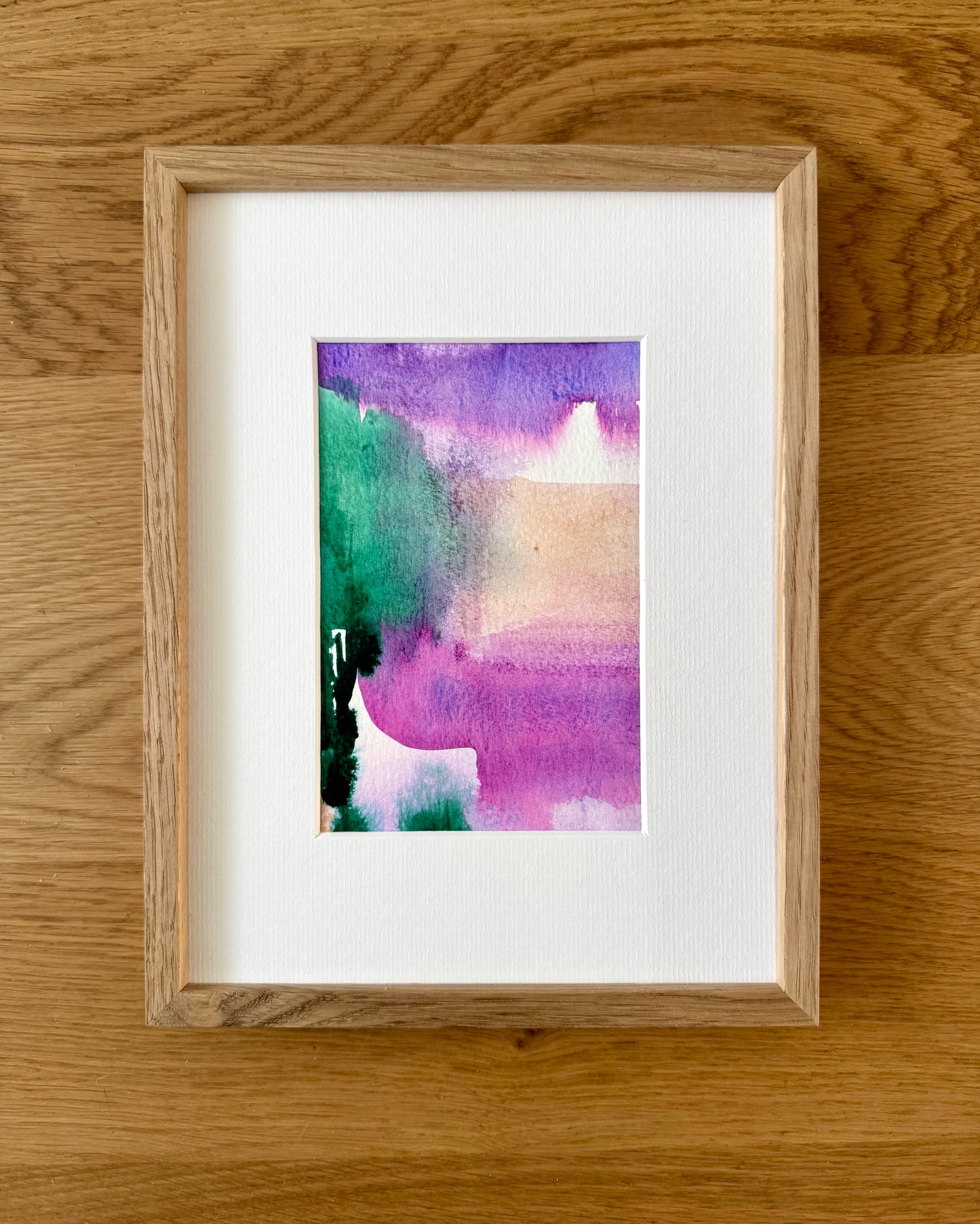 "Forest" - 10 x 15 cm - Acrylic on paper