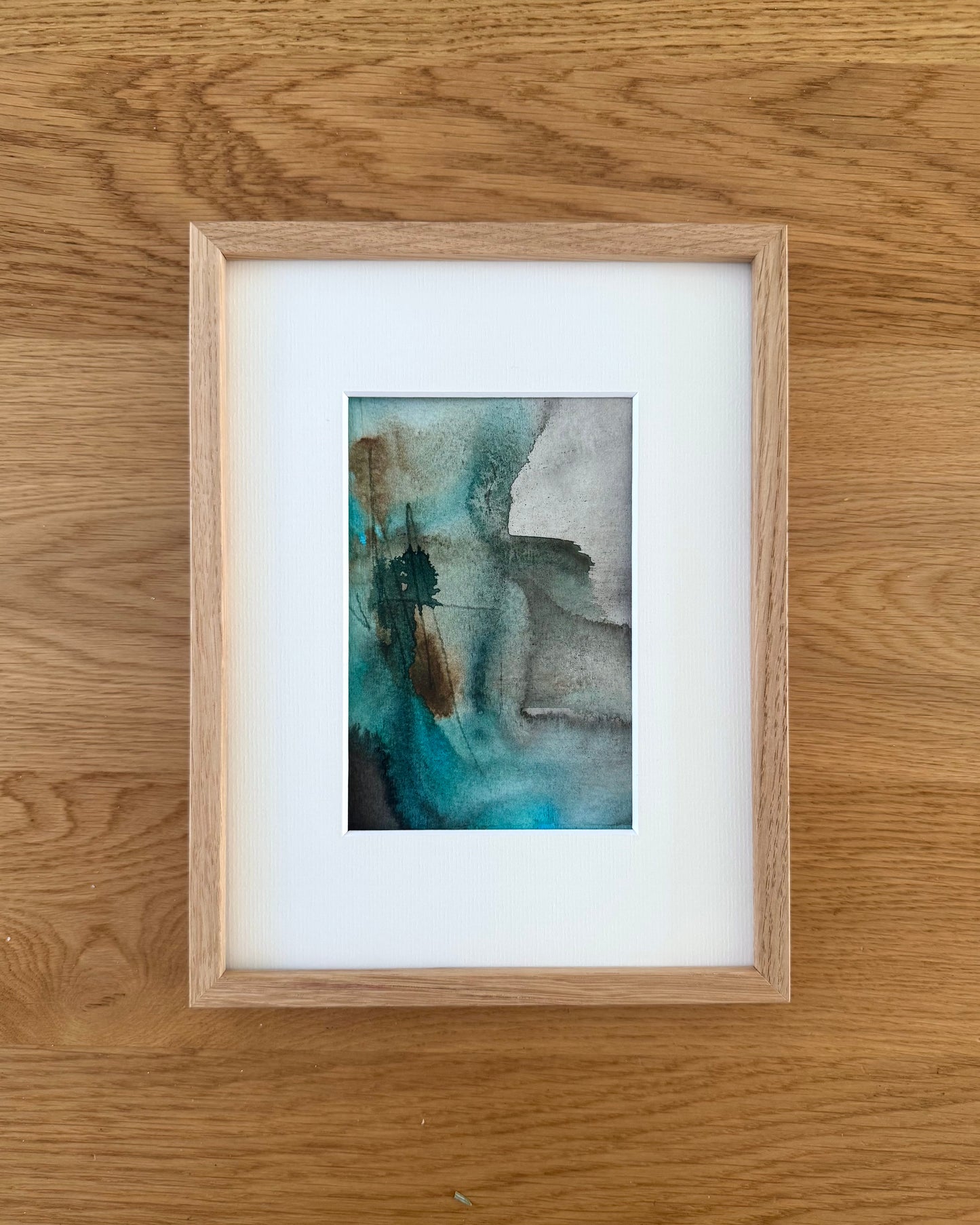 "Cascade" - 10 x 15 cm - Ink and Acrylic on paper