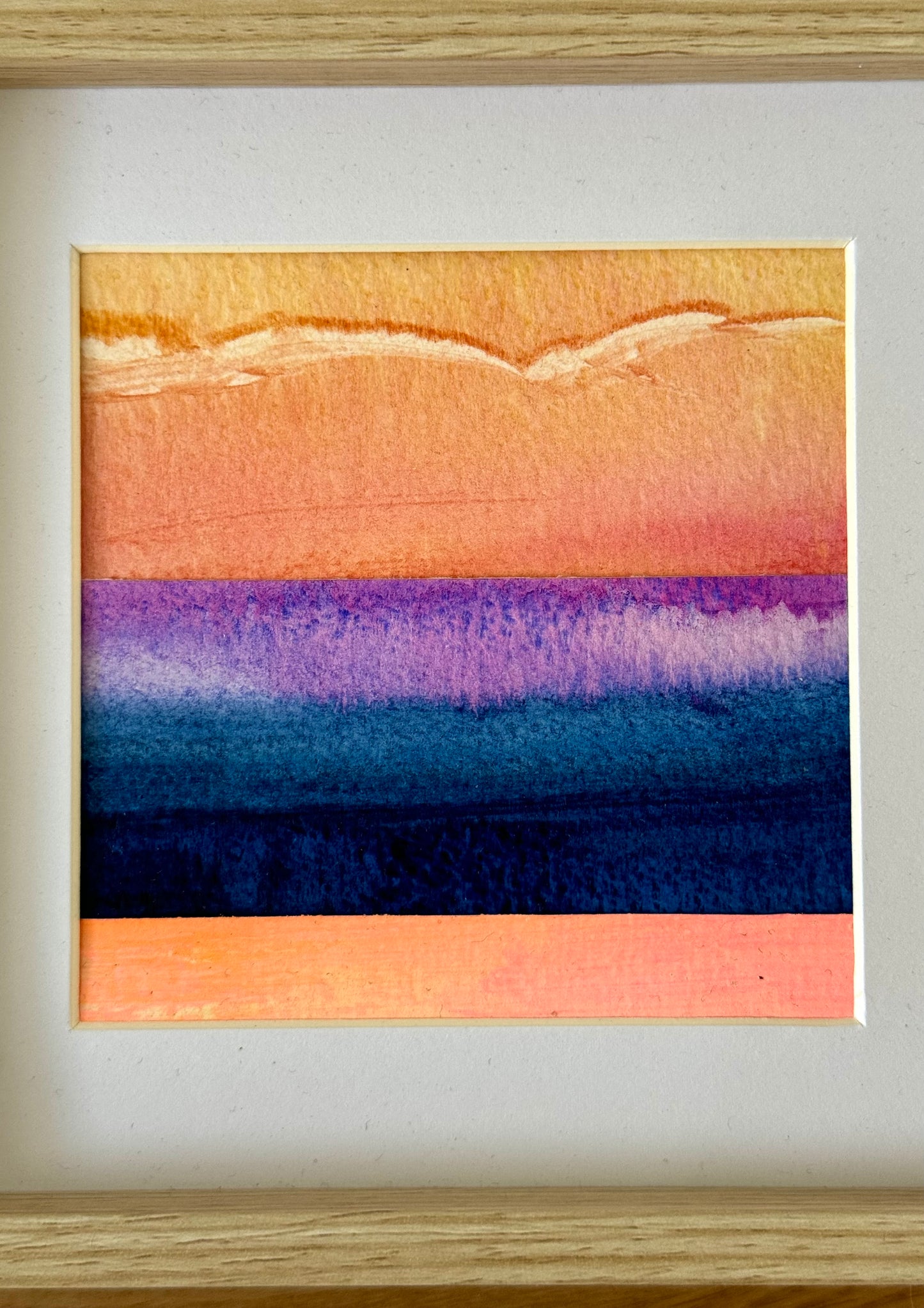 "Santa Teresa" - 10 x 10 cm - Collage