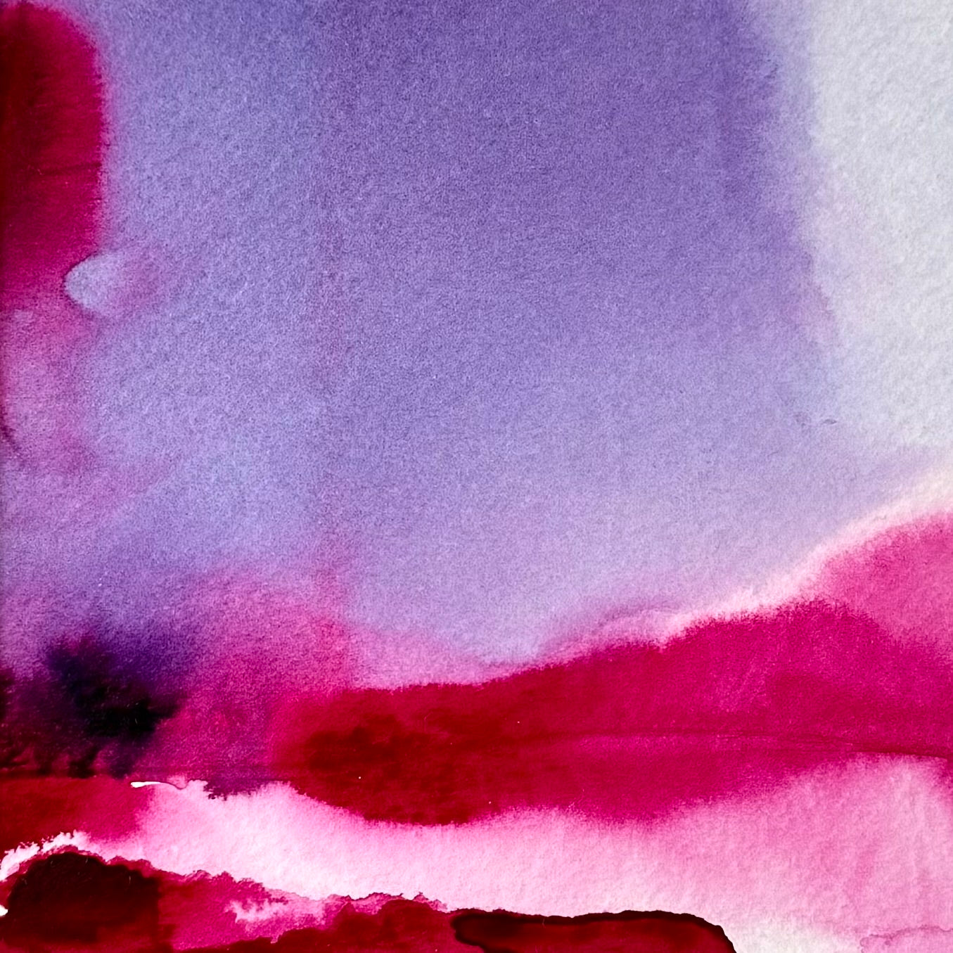 "Fantasia" - 12 x 12 cm - Acrylic on paper