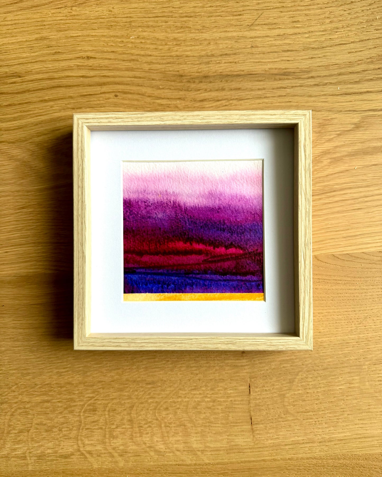 "Nightfall" - 10 x 10 cm - Collage