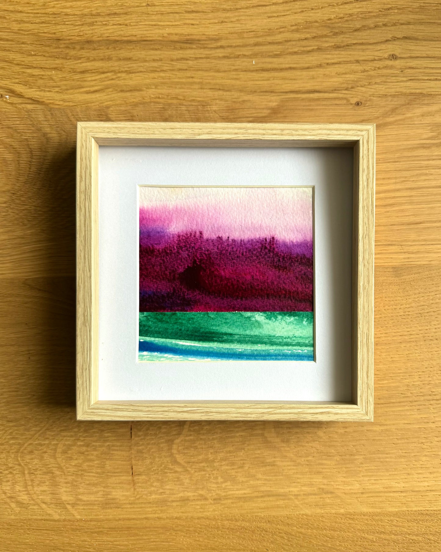 "Woodland" - 10 x 10 cm - Collage