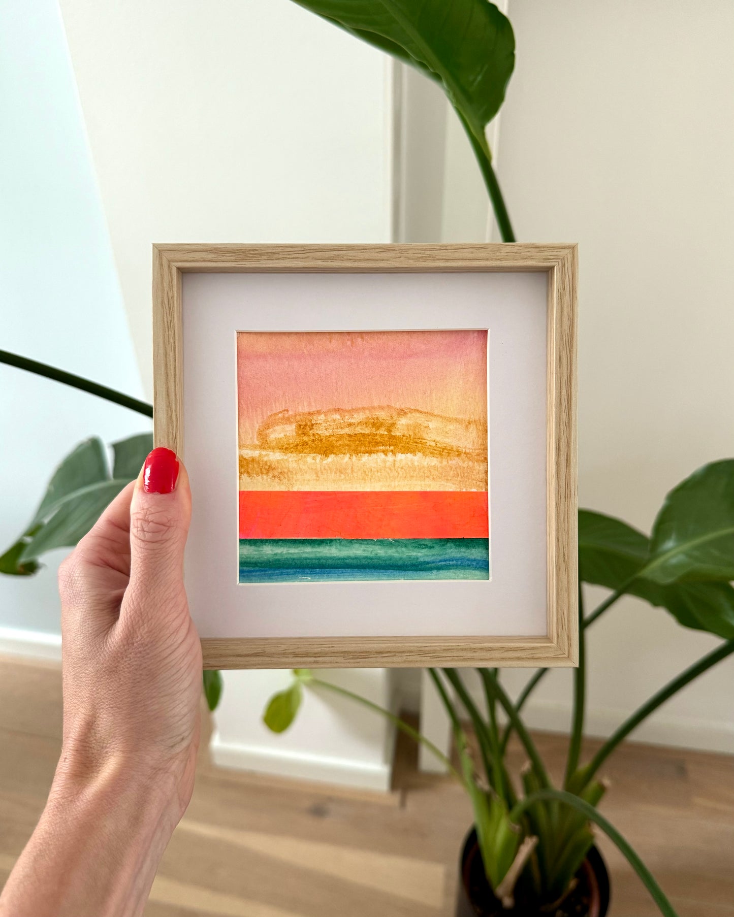 "San Blas" - 10 x 10 cm - Collage