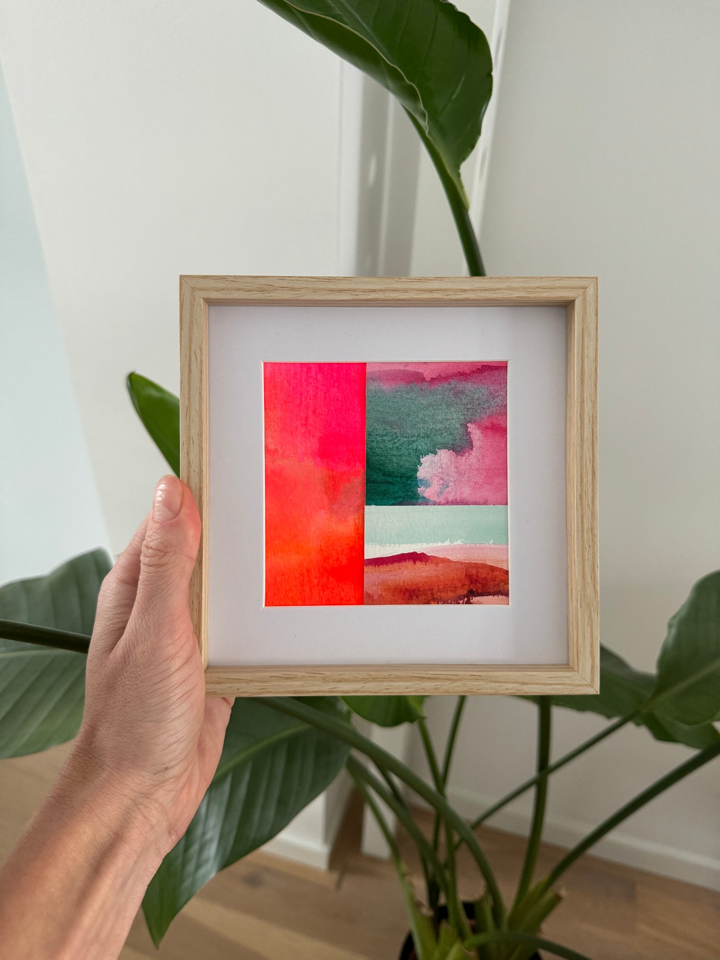 "Memories" - 10 x 10 cm - Collage