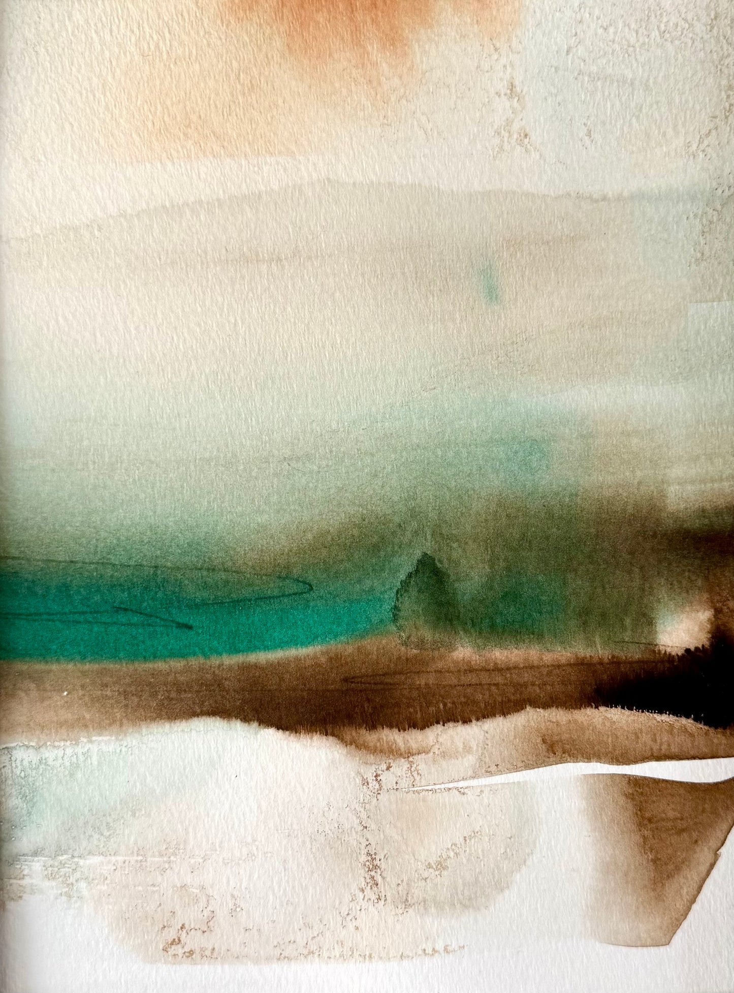 "Daydream" - 18 x 24 cm - Acrylic on paper