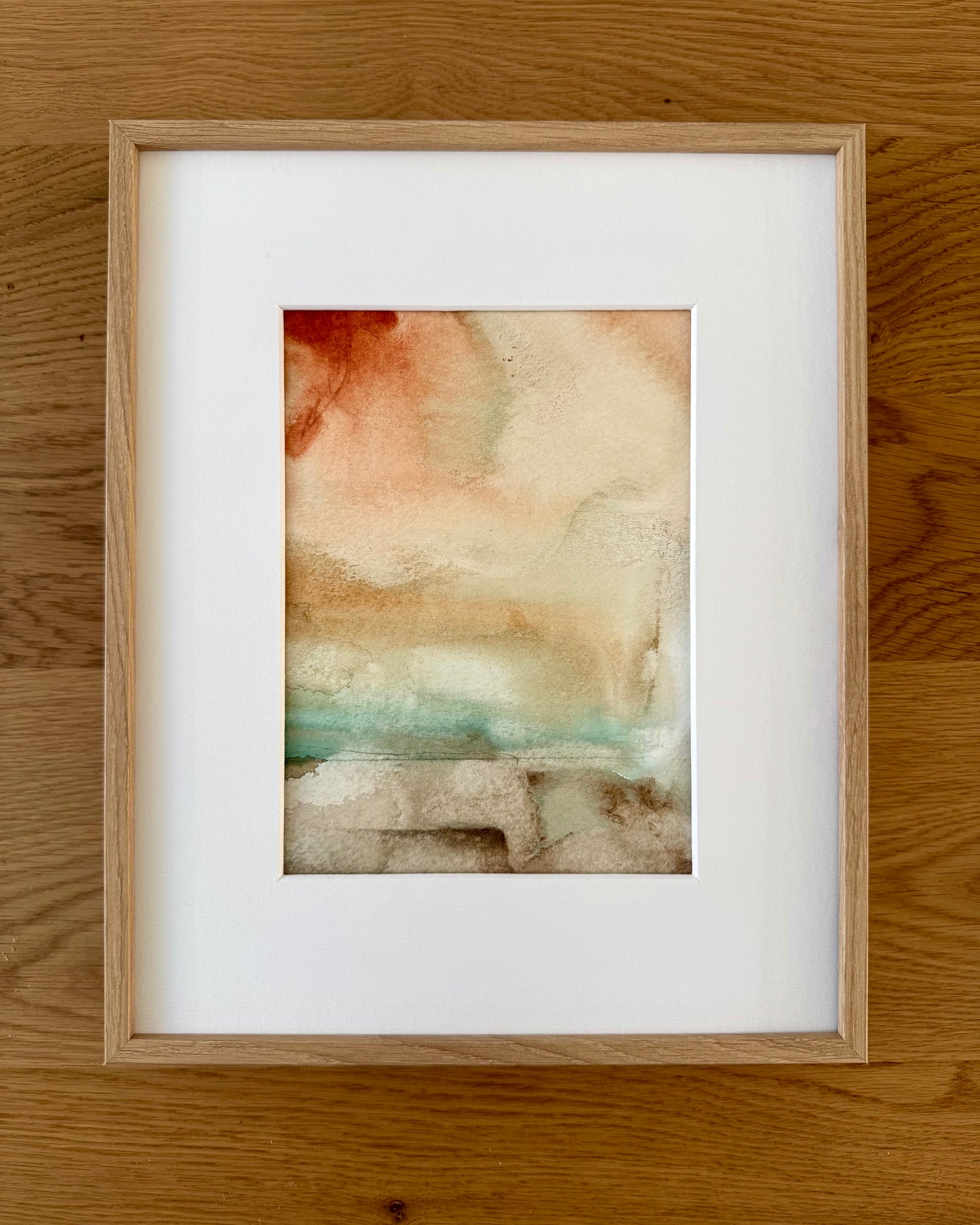 "Mirage" - 13 x 20 cm - Acrylic on paper