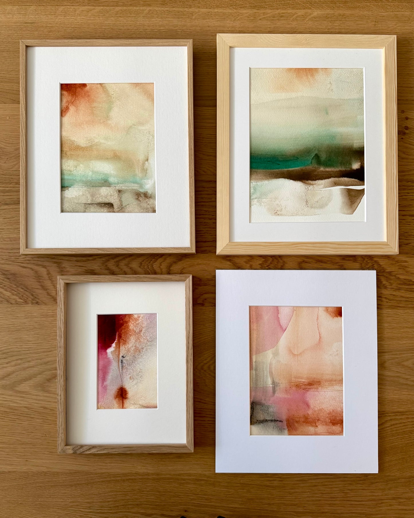 "Mirage" - 13 x 20 cm - Acrylic on paper