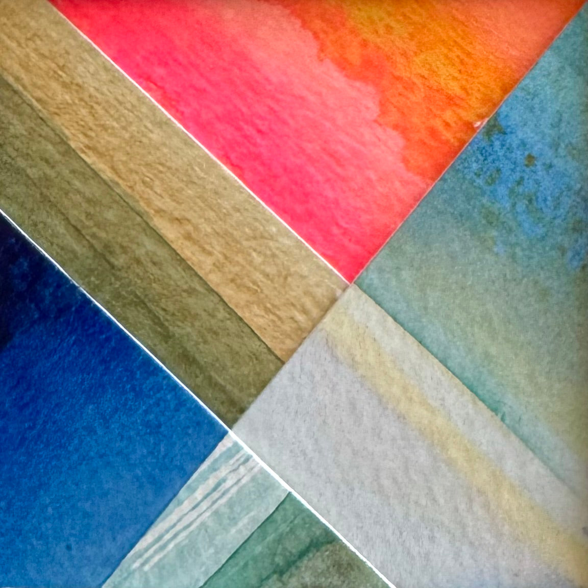 Primavera- 6 x 6 cm - Collage