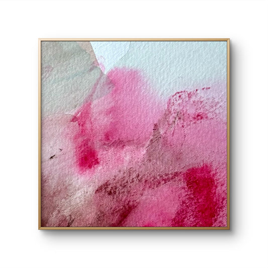 "In Love" - 10 x 10 cm - Acrylic on paper