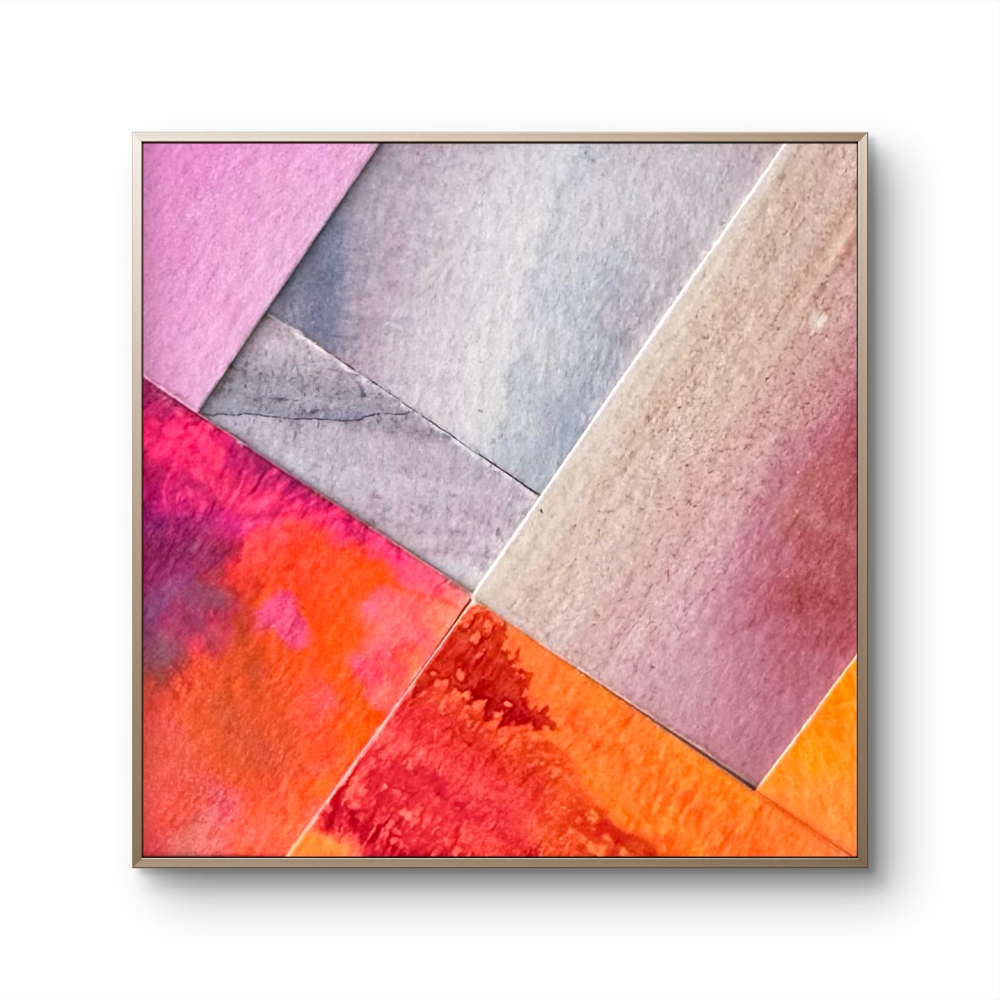 Disco - 6 x 6 cm - Collage