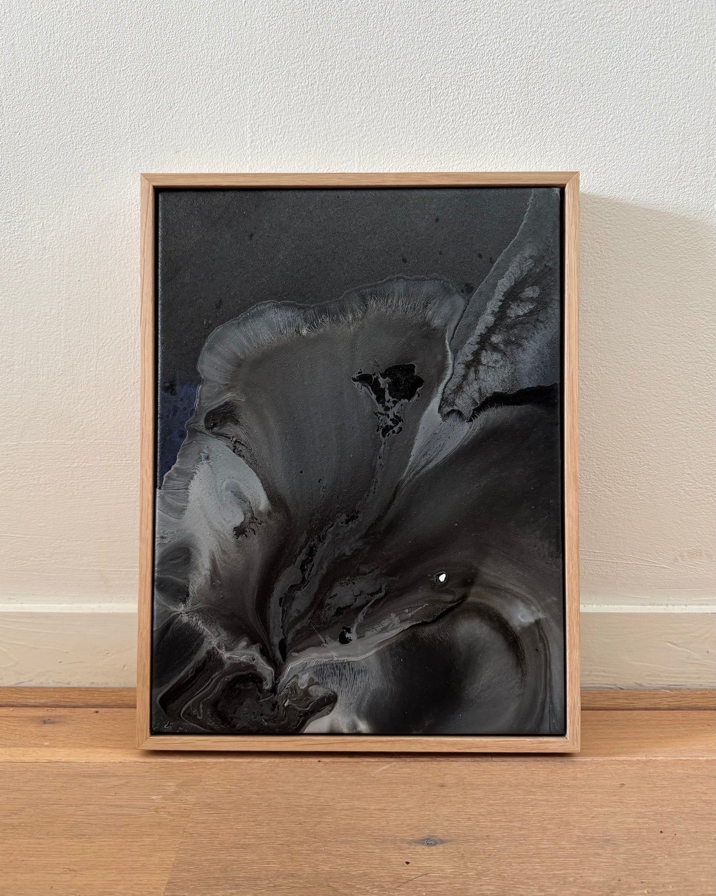 "Fly free", 30 x 40, framed in oak