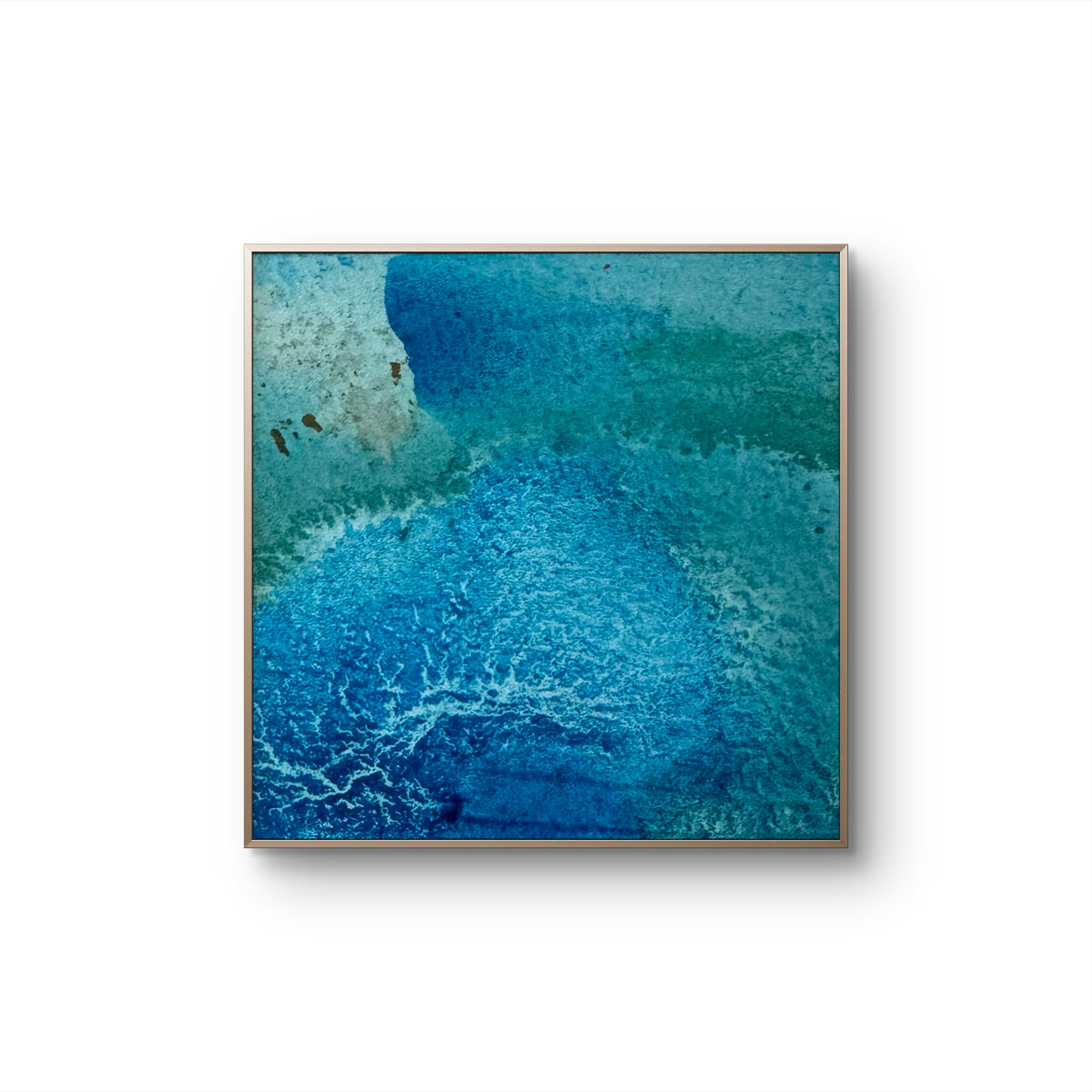 Reef - 6 x 6 cm - Acrylic on paper