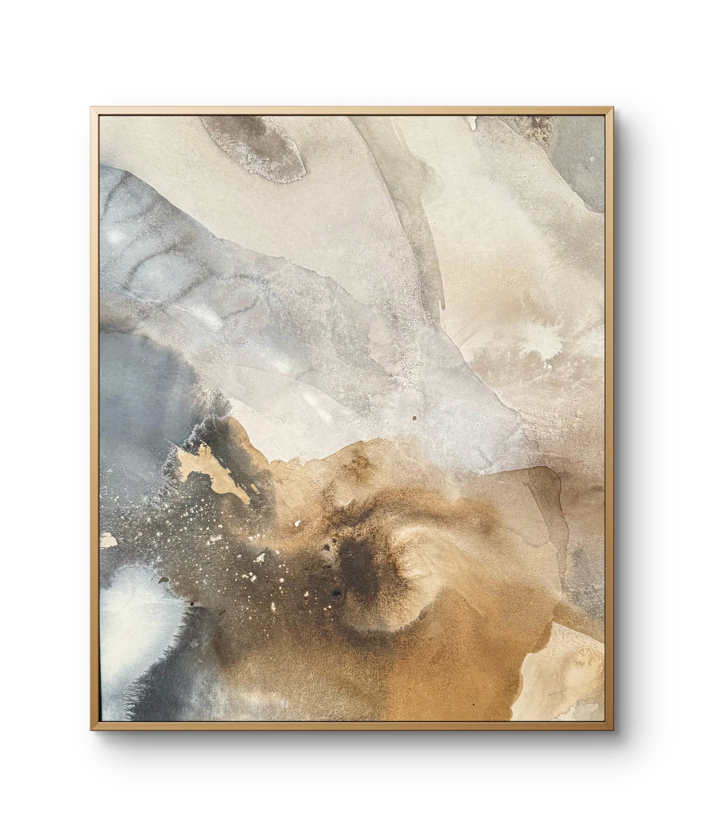 "Roots", 50 x 60 cm, framed