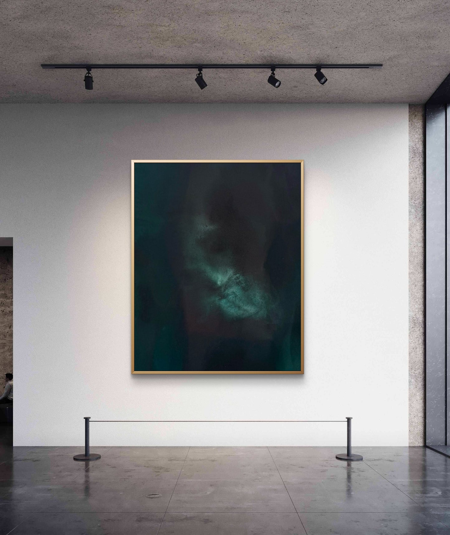 "Distant dream", 50 x 60 cm, framed