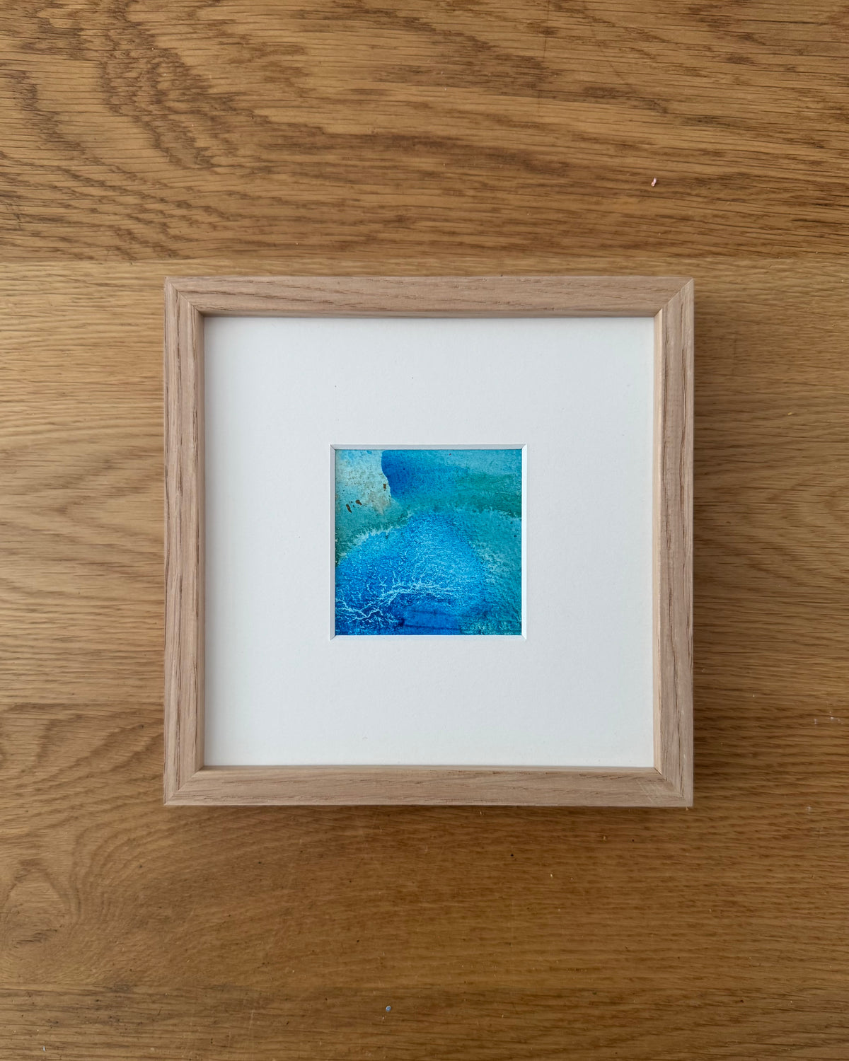 Reef - 6 x 6 cm - Acrylic on paper