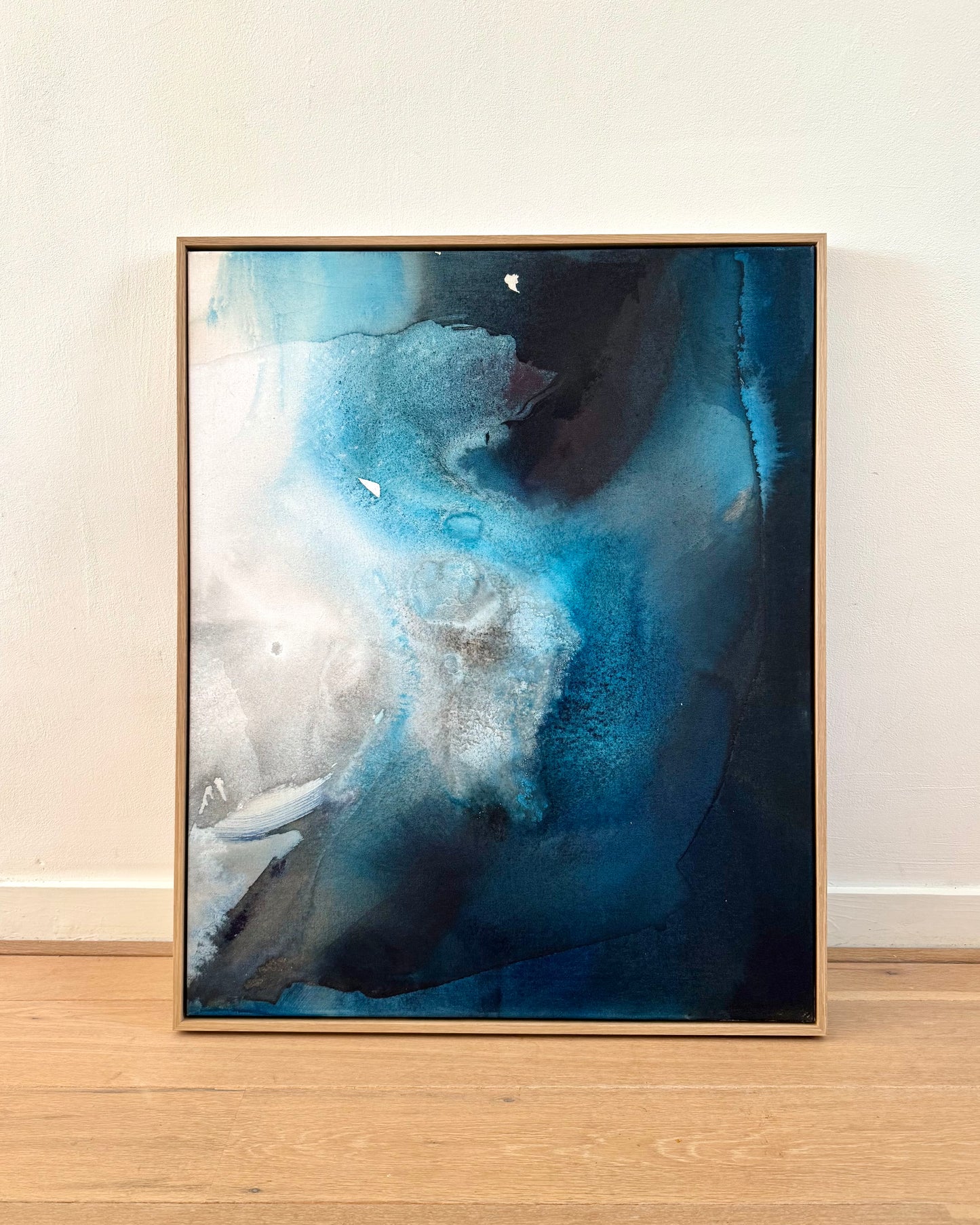 "Wave", 65 x 80 cm, framed