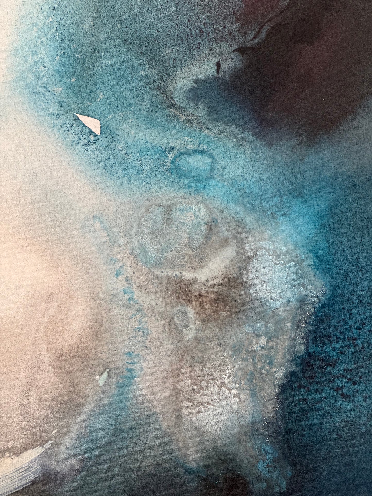 "Wave", 65 x 80 cm, framed